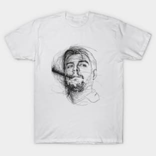 Che Guevara Scribble Art T-Shirt